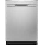 GE Profile - 24" Top Control Smart Built-In Stainless Steel Tub Dishwasher with 3rd Rack, Microban Protection and 42 dBA - Stainless Steel
