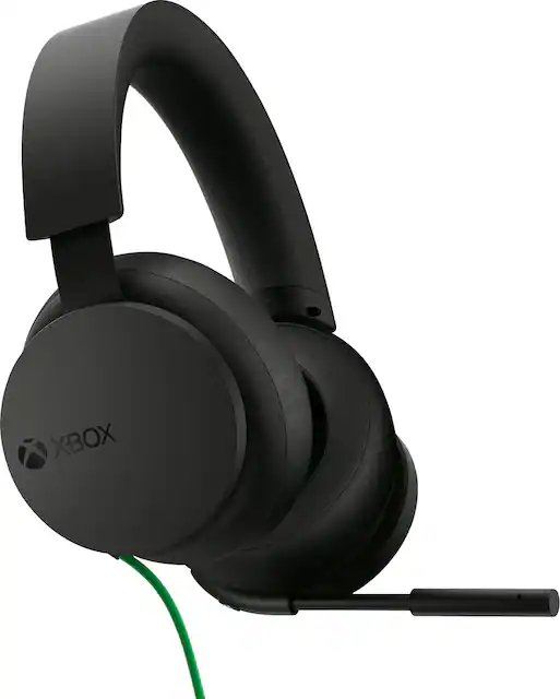 Microsoft Xbox Stereo Headset for Xbox Series X S Xbox One and Windows Black 8LI 00001 Best Buy