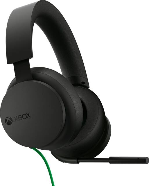 Microsoft - XBOX Stereo Gaming Over-the-Ear Wired Headset for XBOX Series X|S, XBOX One, and Windows - Black