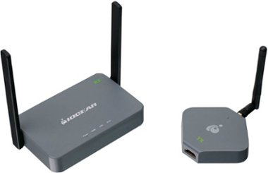 IOGEAR - 4K Wireless HD TV Connection Kit - Gray - Front_Zoom