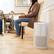 Angle. Instant - HEPA Air Purifier for Medium Rooms Removes 99.9% of Dust, Smoke, & Pollen with Plasma Ion Technology - Pearl.