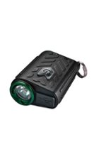 Police Security - Seeker XX Lumen Rechargeable Keychain Light - Black/Green - Angle_Zoom