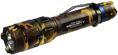 Police Security - Trac Tact 350 Lumen Flashlight with 395 Nm UV - Camo - Front_Zoom