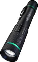 Police Security - Dover 800 Lumen Rechargeable Flashlight - Black - Front_Zoom