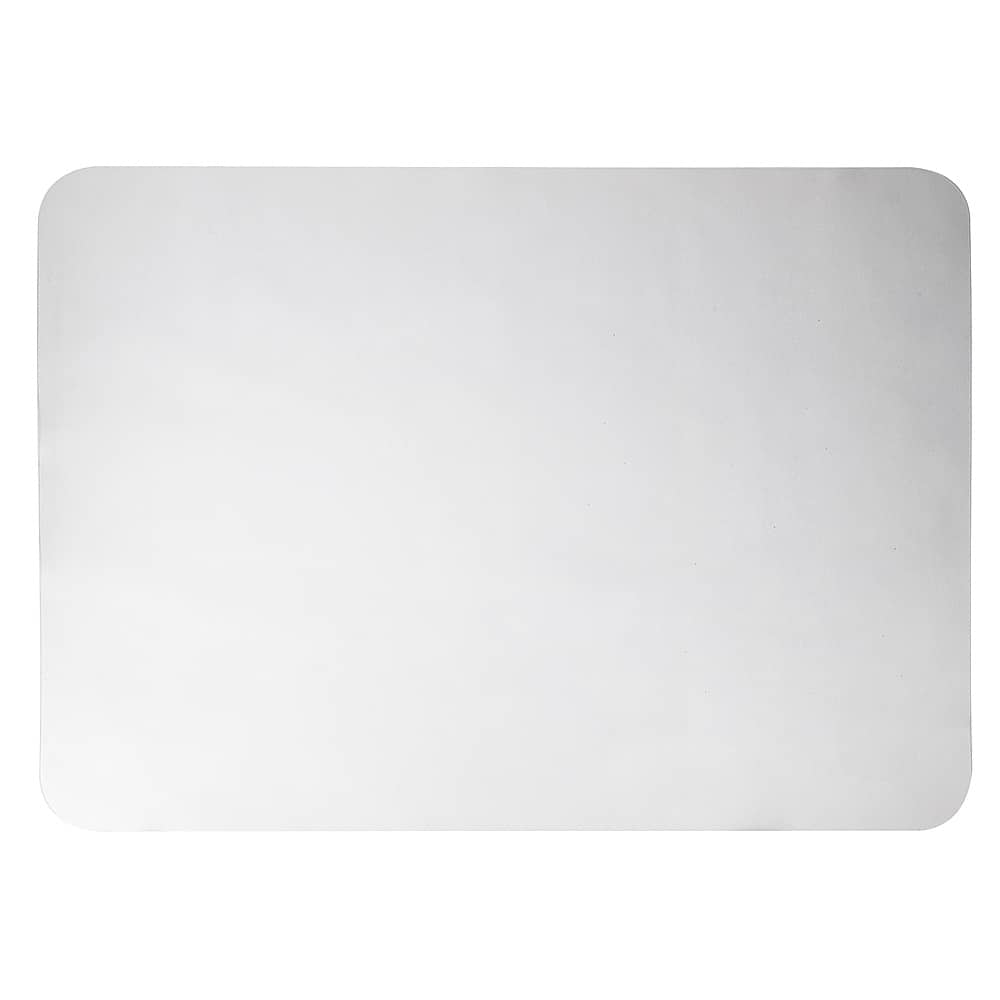 Left View: Mind Reader - Floor Protection Mat - Clear