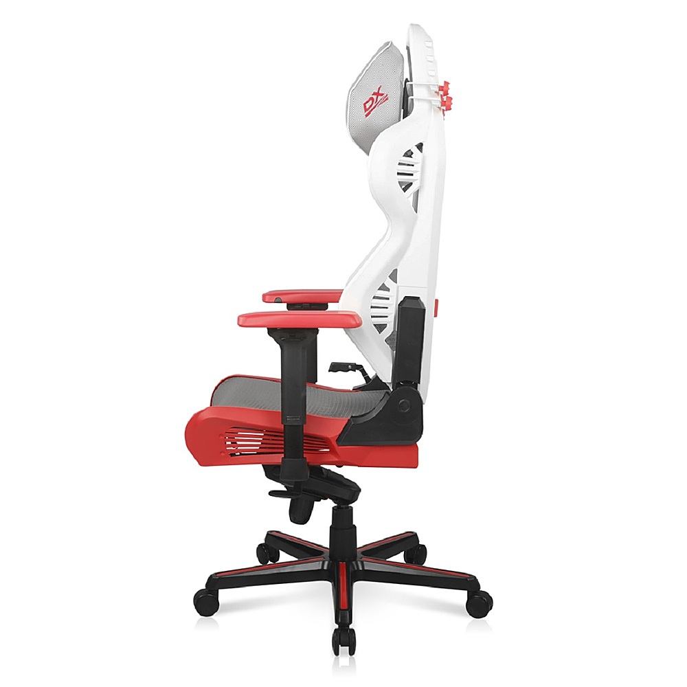Left View: DXRacer - Air Series Ergonomic Gaming Chair - White