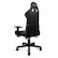 Left. Arozzi - Prince Series Ergonomic Gaming Chair - PVC Leather - Black - Red Accents.