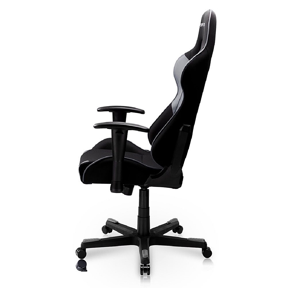 Angle View: DXRacer - Formula Series Ergonomic Gaming Chair - Mesh/Leather - Gray