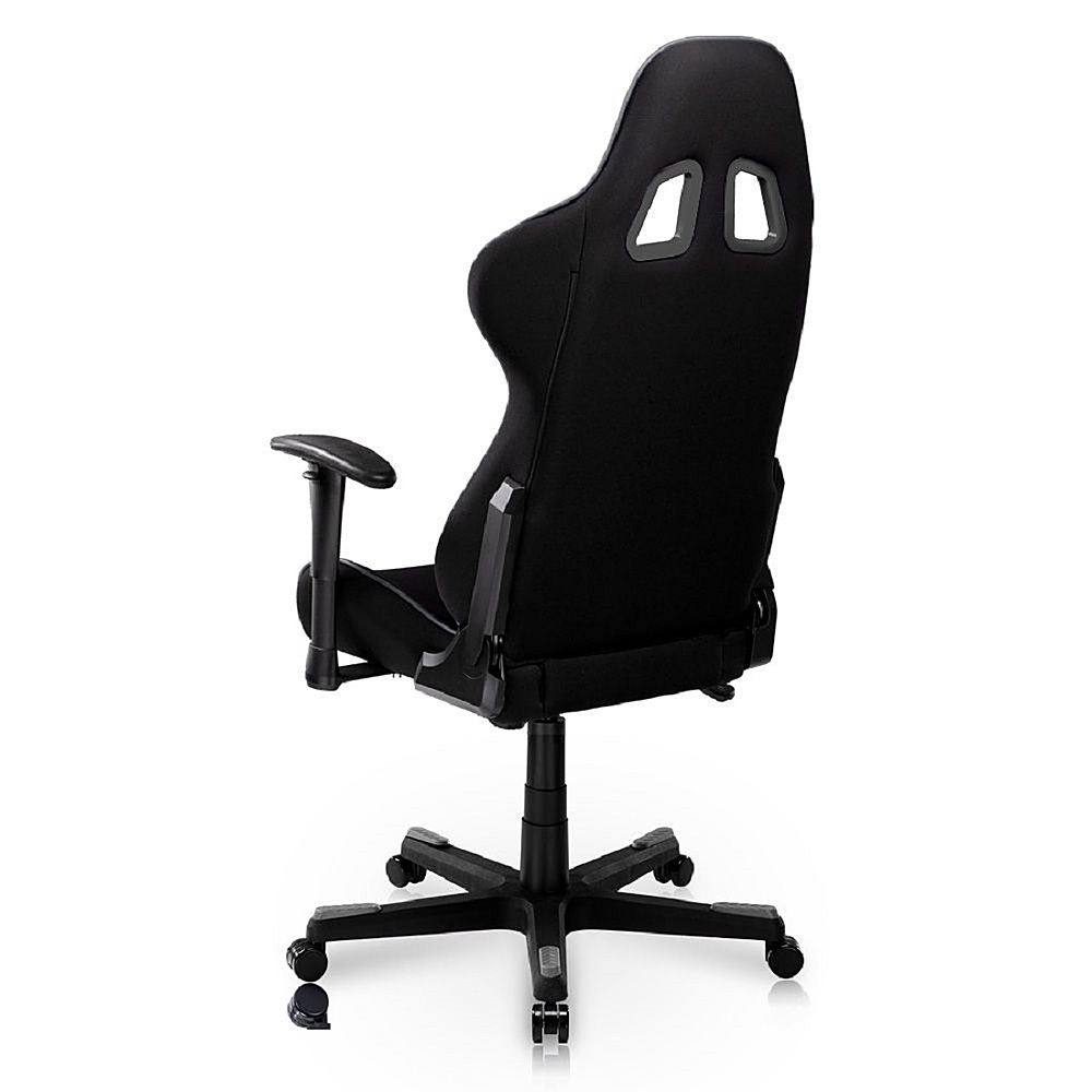 Left View: DXRacer - Formula Series Ergonomic Gaming Chair - Mesh/Leather - Gray