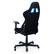 Left. Arozzi - Formula Series Ergonomic Gaming Chair - Mesh/Leather - Black - Red Accents.