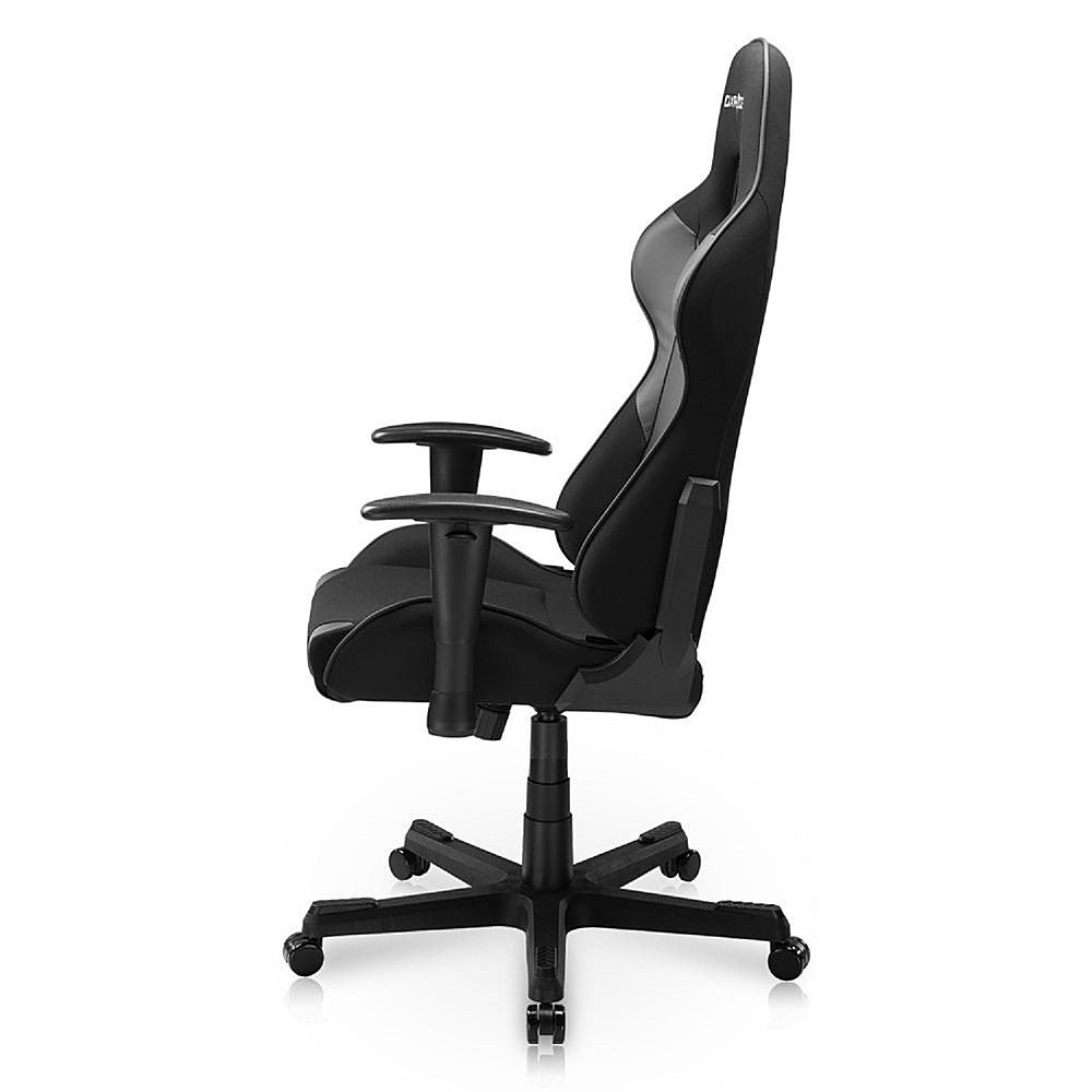 Angle View: DXRacer - Formula Series Ergonomic Gaming Chair - Mesh/Leather - Black