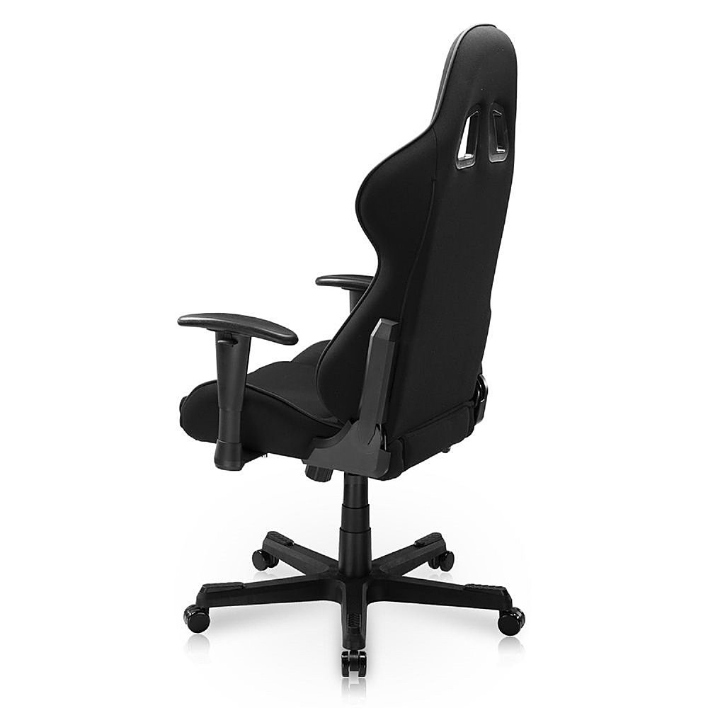 Left View: DXRacer - Formula Series Ergonomic Gaming Chair - Mesh/Leather - Black