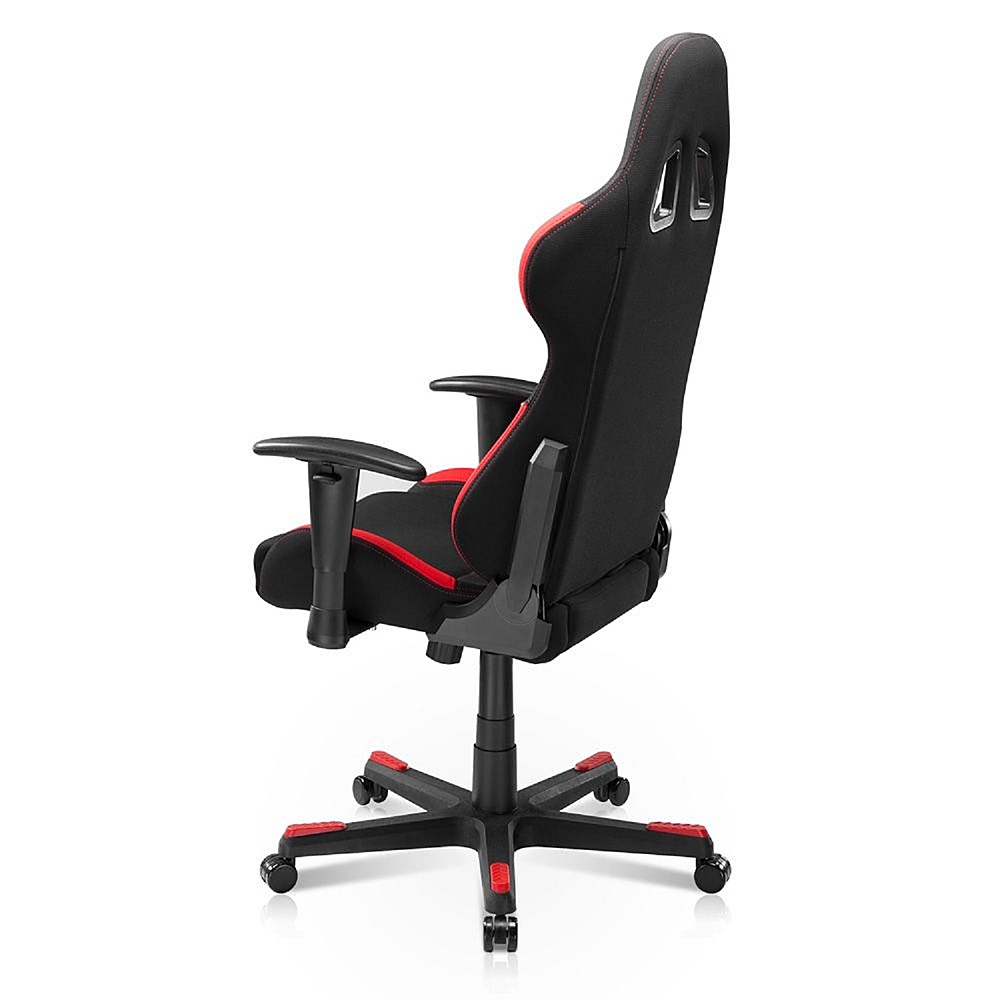 Left View: DXRacer - Formula Series Ergonomic Gaming Chair - Mesh - Red