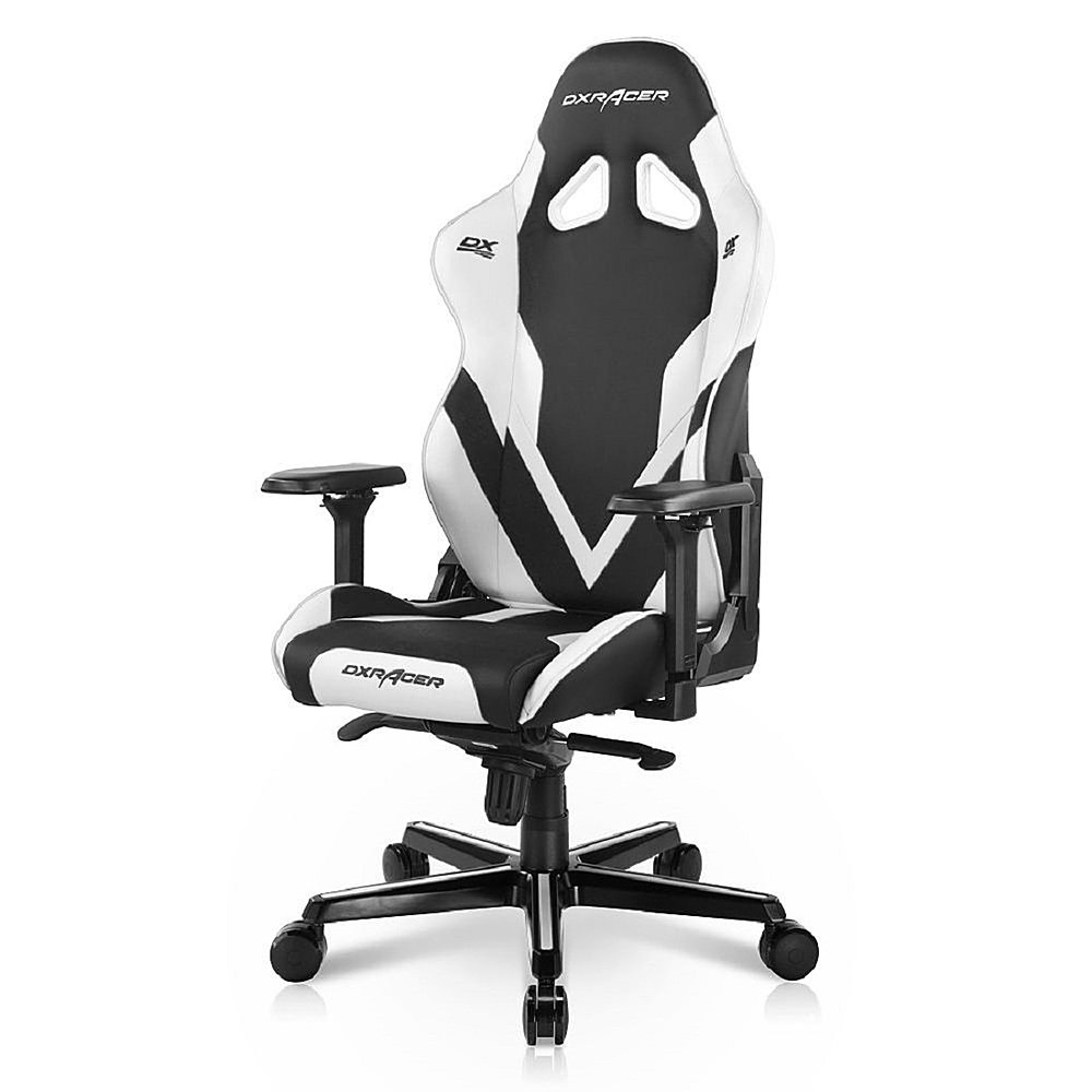 Best Buy: DXRacer Gladiator 8200 White Chair OH/D8200/NW Gaming Series Ergonomic
