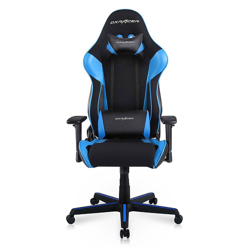Best Buy: DXRacer Racing Series Ergonomic Gaming Chair Mesh/PVC Leather ...