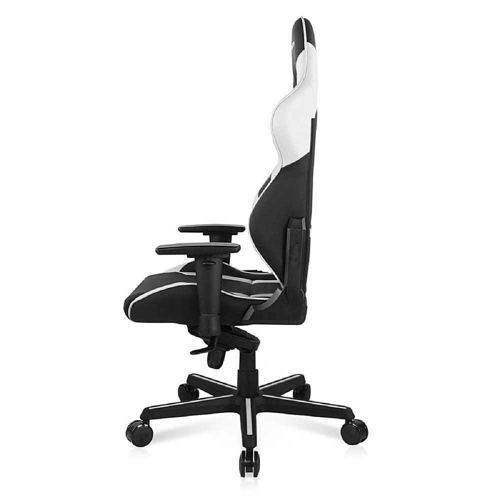 Angle View: DXRacer - Ergonomic Gladiator Series D8100 Gaming Chair - White