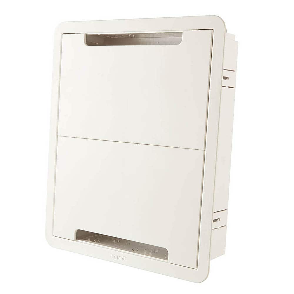 Sanus - TV Media In-Wall Box - 17" - White - Angle_Zoom