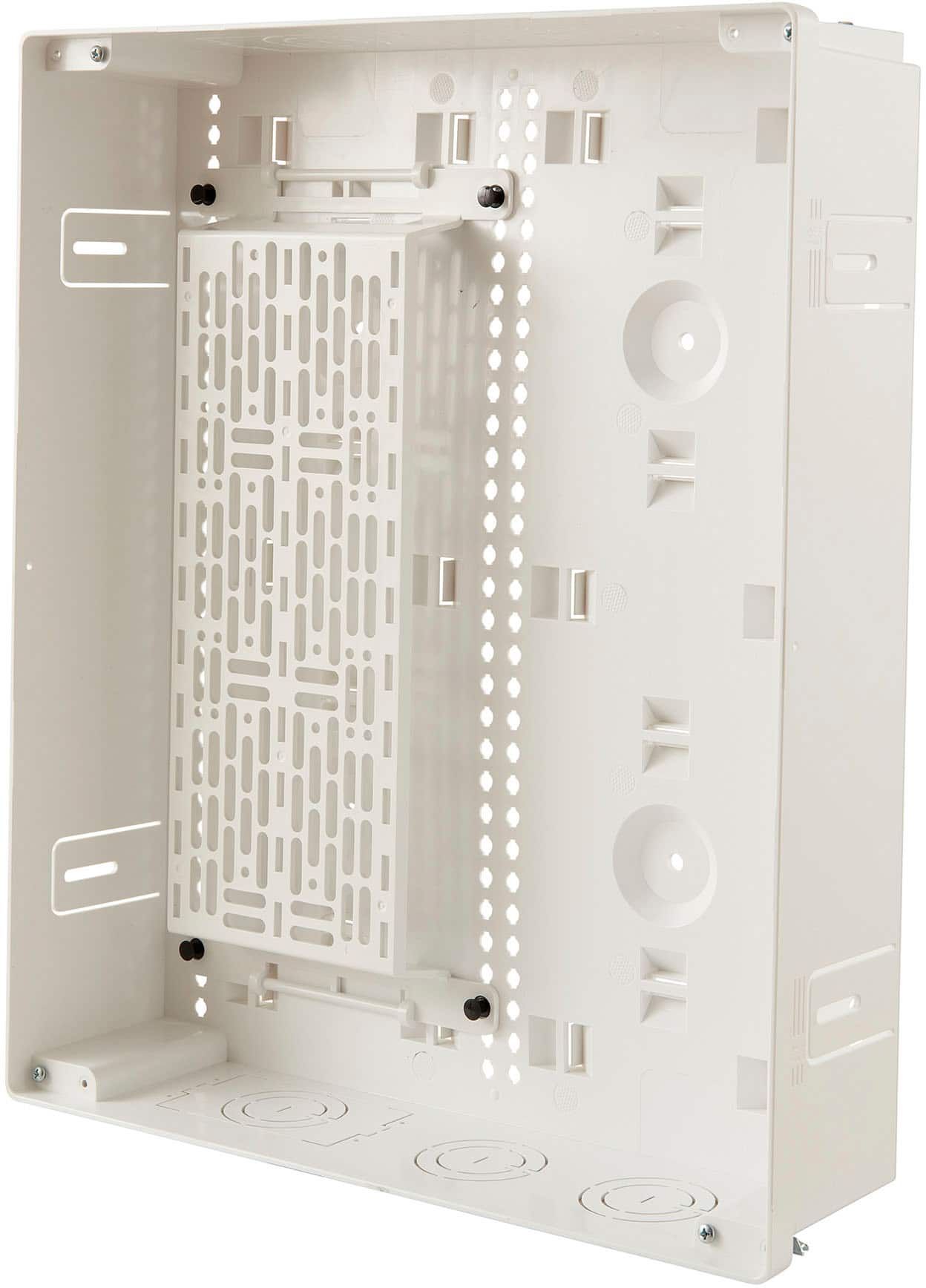 Alt View 11. Sanus - TV Media In-Wall Box - 17" - White.