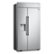 Angle Zoom. LG - STUDIO 25.6 Cu. Ft. Side-by-Side Built-In Smart Refrigerator with Tall Ice and Water Dispenser - Stainless steel.