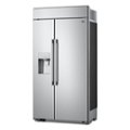 Alt View Zoom 11. LG - STUDIO 25.6 Cu. Ft. Side-by-Side Built-In Smart Refrigerator with Tall Ice and Water Dispenser - Stainless steel.