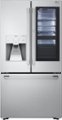 LG - STUDIO 23.5 Cu. Ft. French Door-in-Door Counter-Depth Smart Refrigerator with Craft Ice - Stainless Steel