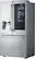 Alt View 12. LG - STUDIO 23.5 Cu. Ft. French Door-in-Door Counter-Depth Smart Refrigerator with Craft Ice - PrintProof Stainless Steel.