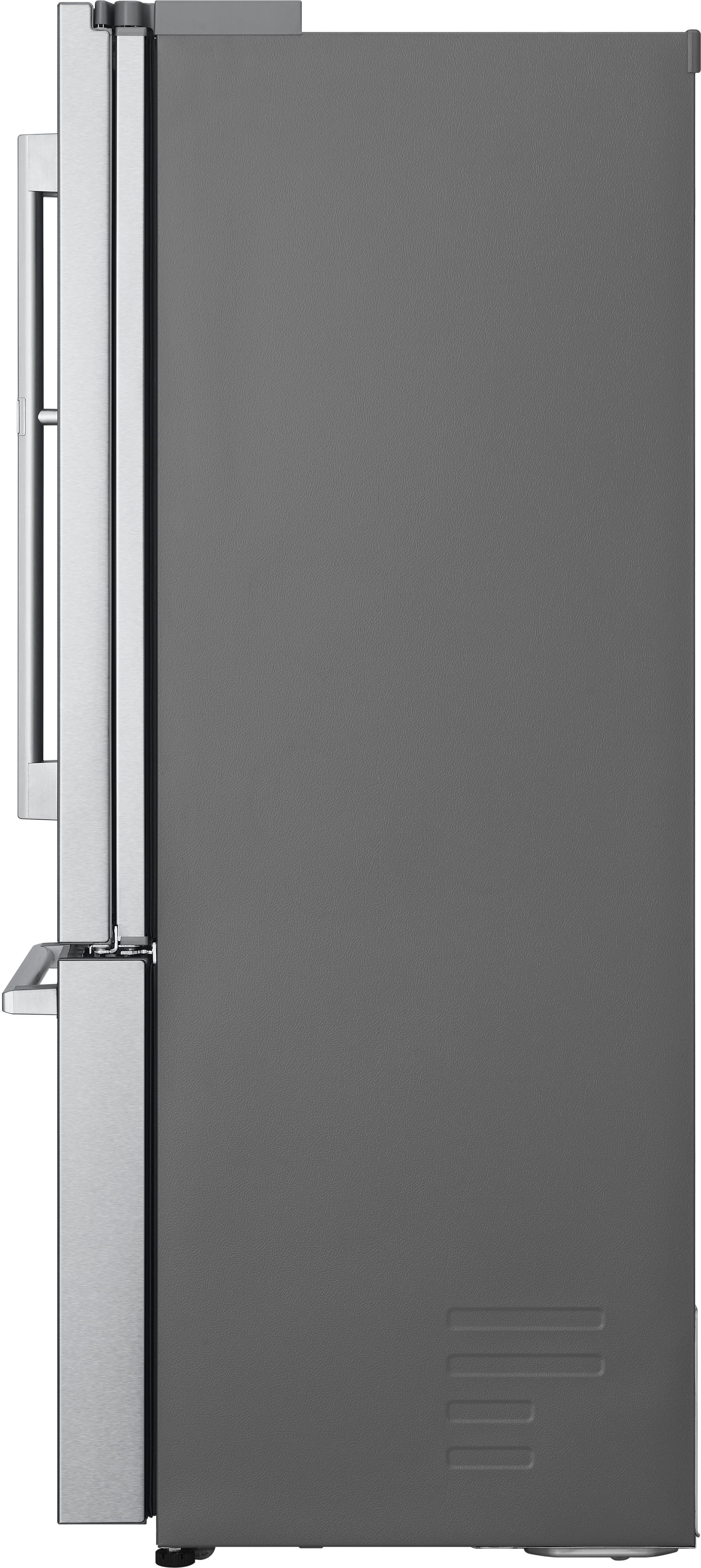 Alt View 20. LG - STUDIO 23.5 Cu. Ft. French Door-in-Door Counter-Depth Smart Refrigerator with Craft Ice - PrintProof Stainless Steel.
