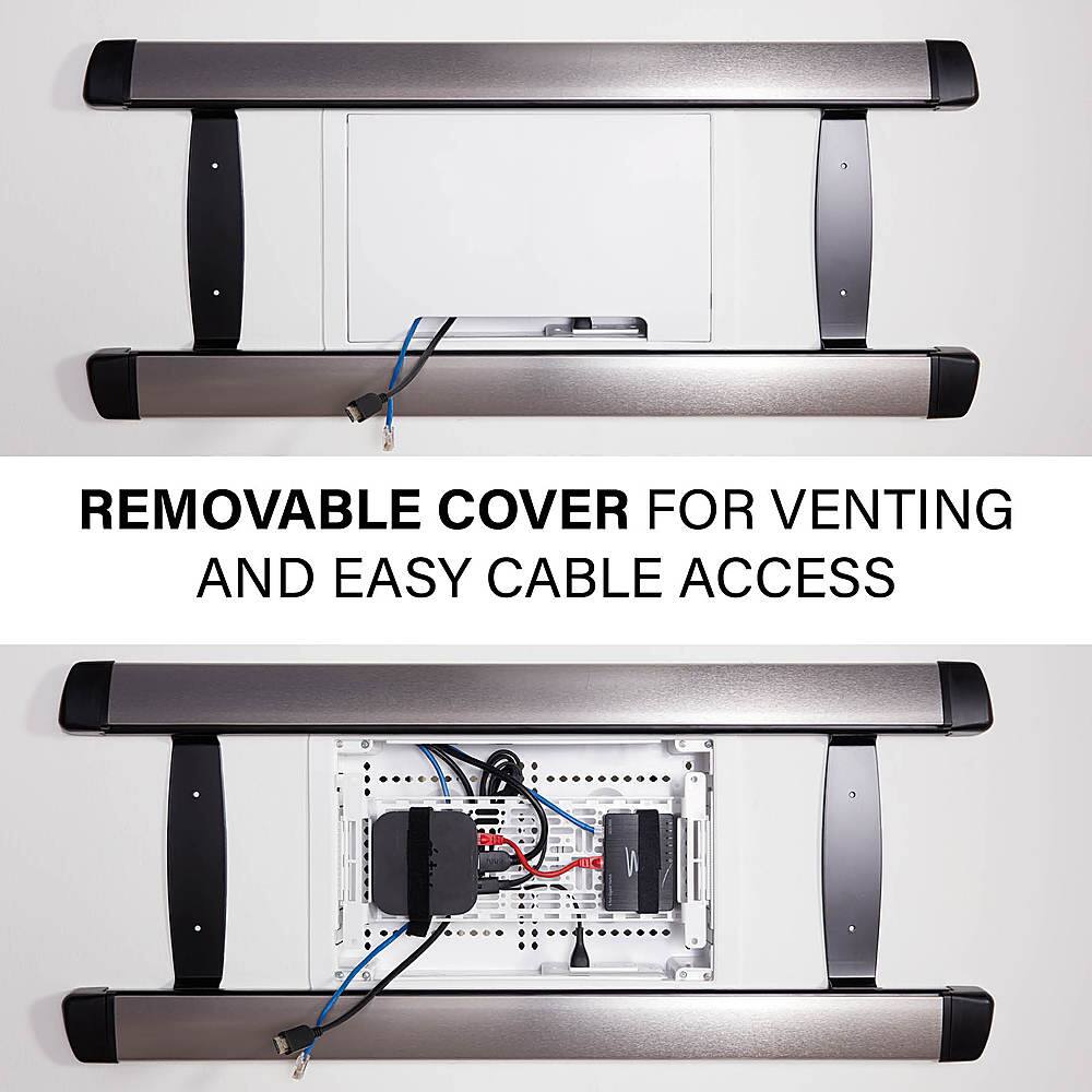 REMOVABLE COVER FOR VENTING AND EASY CABLE ACCESS