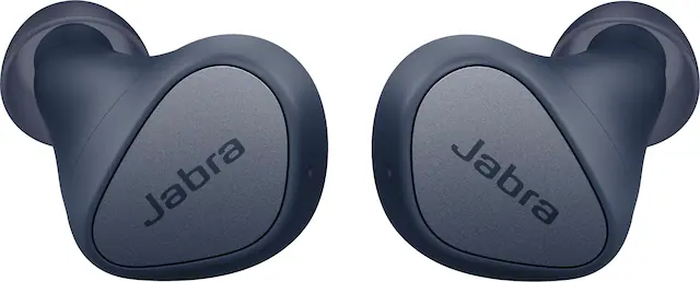 Front. Jabra - Elite 3 True Wireless In-Ear Headphones - Navy.