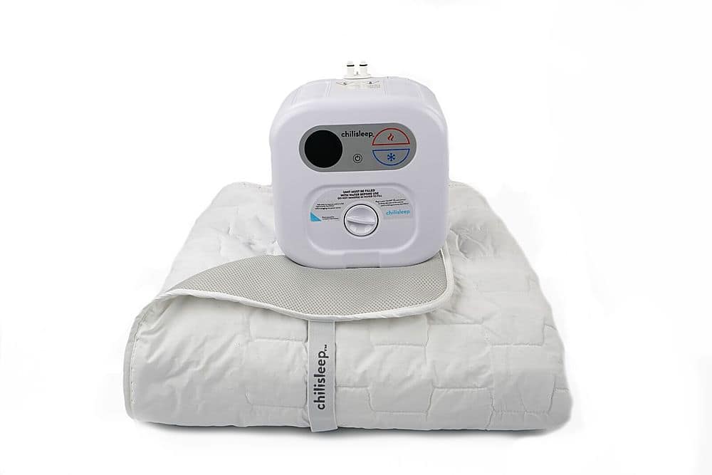 Front. ChiliSleep - Cube Cooling & Heating Mattress Pad (Half Cali King - 84" L x 36" W).