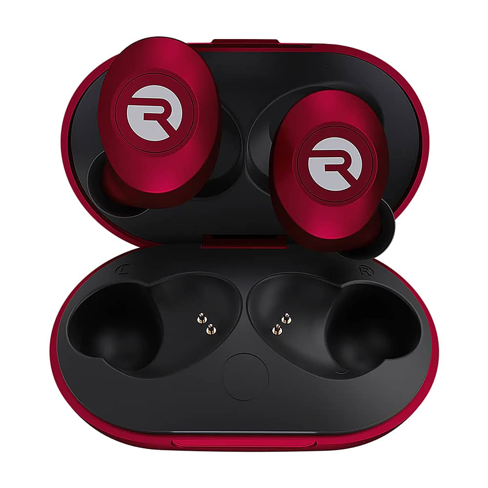Alt View 13. Raycon - The Everyday In-Ear True Wireless Stereo Bluetooth Earbuds and Charging Case - Flare Red.