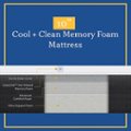 Alt View 12. Sealy - Cool & Clean 10” Memory Foam - White.