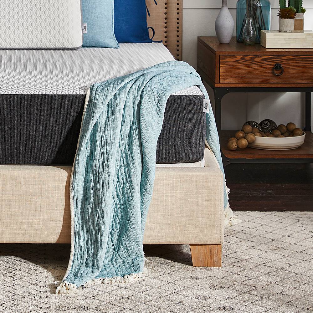 Sealy Cool & Clean 10" Hybrid Mattress Twin White F0300181TW0 Best Buy