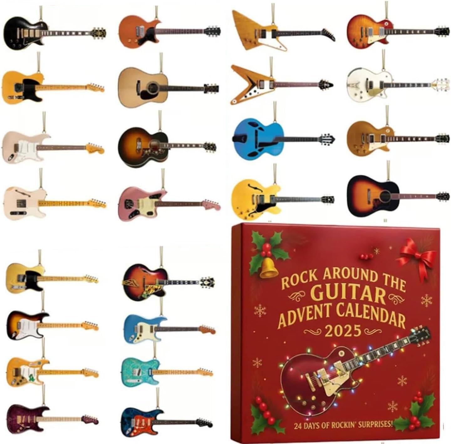 Rock Around the Guitar Advent Calendar 2025
24 Days of Rockin' Surprises!