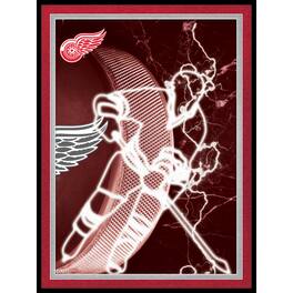 Fan Creations - Detroit Red Wings 12'' x 16'' Framed Neon Player Print - Black