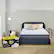 Angle. Serta - Perfect Sleeper Nestled Night 10” Medium Firm Gel Memory Foam Mattress-in-a-box - Multi.