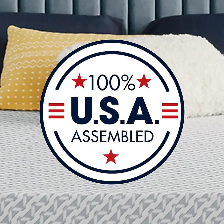 Alt View 16. Serta - Sheep Retreat Medium 10” Gel Memory Foam Mattress-in-a-box - Multi.
