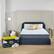 Angle. Serta - Perfect Sleeper Nestled Night 10” Medium Firm Gel Memory Foam Mattress-in-a-box - Multi.
