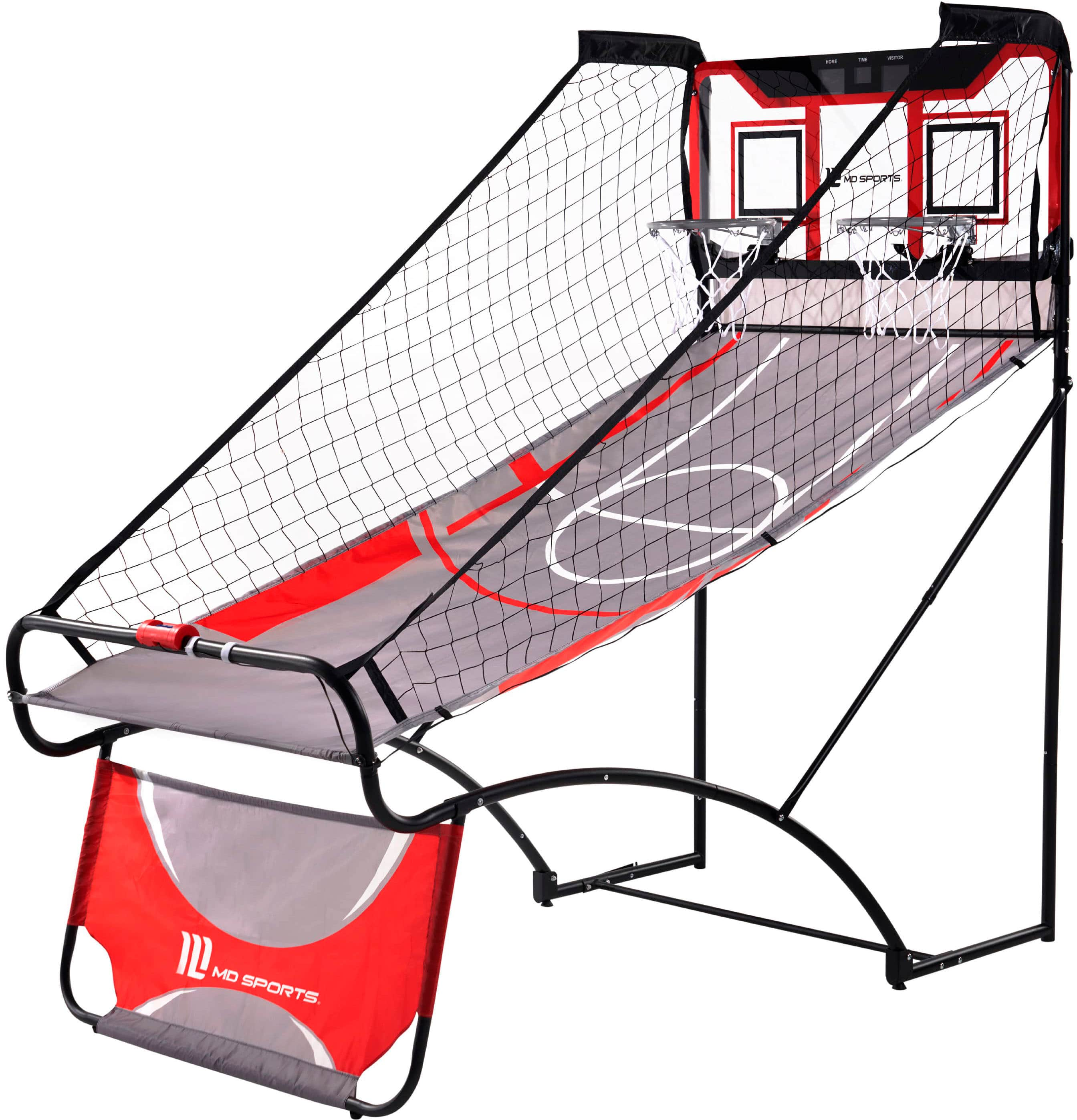 ESPN EZ-Fold 2-Player Basketball Game with Authentic PC Backboard 