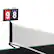 Alt View 15. MD Sports - Official Size Table Tennis Table - Black/Blue/White.