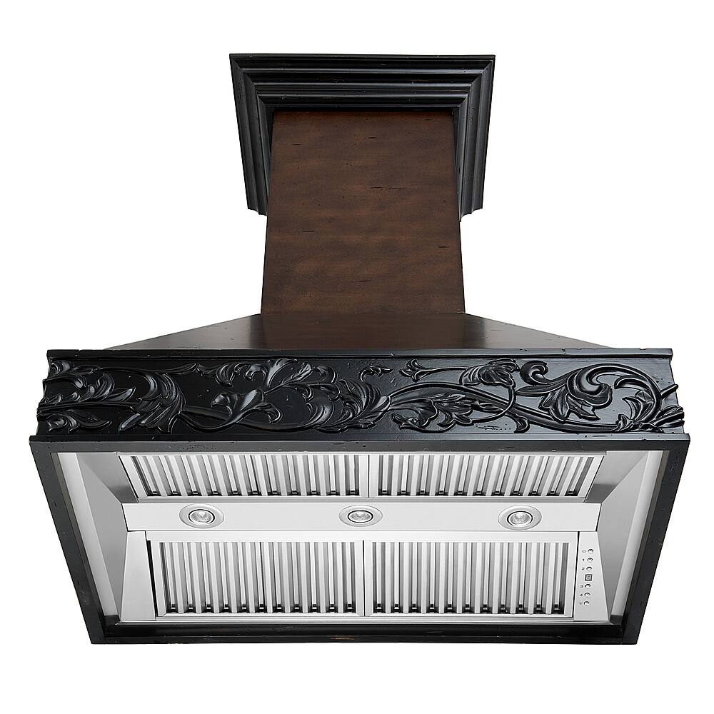 Best Buy ZLINE 36" Wooden Wall Mount Range Hood 9373AR36
