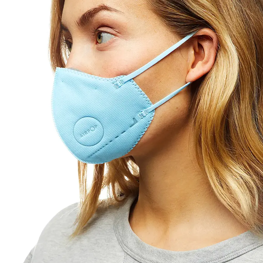 Alt View 15. AIRPOP - AirPOP Kids KN95 Mask 4pcs - Blue.