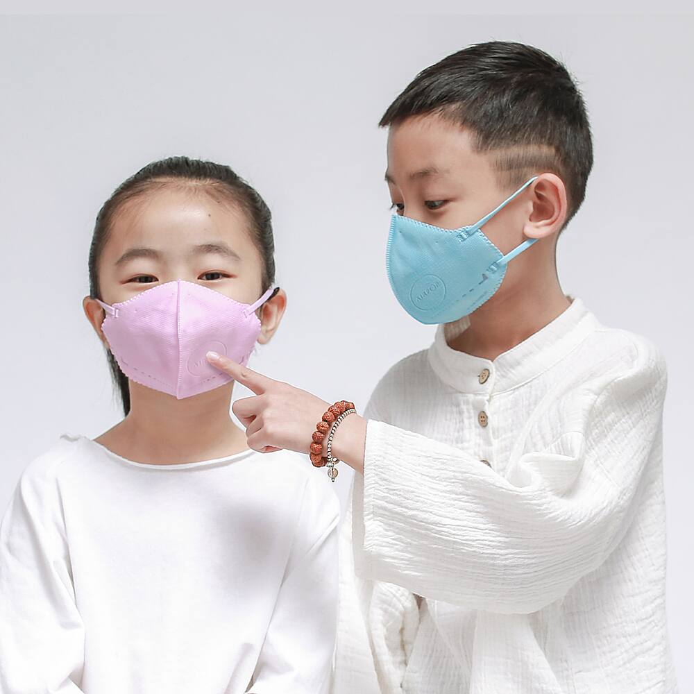 Alt View 20. AIRPOP - AirPOP Kids KN95 Mask 4pcs - Blue.