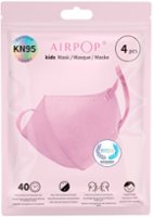 AIRPOP - Kids KN95 Mask 4pcs - Pink - Front_Zoom