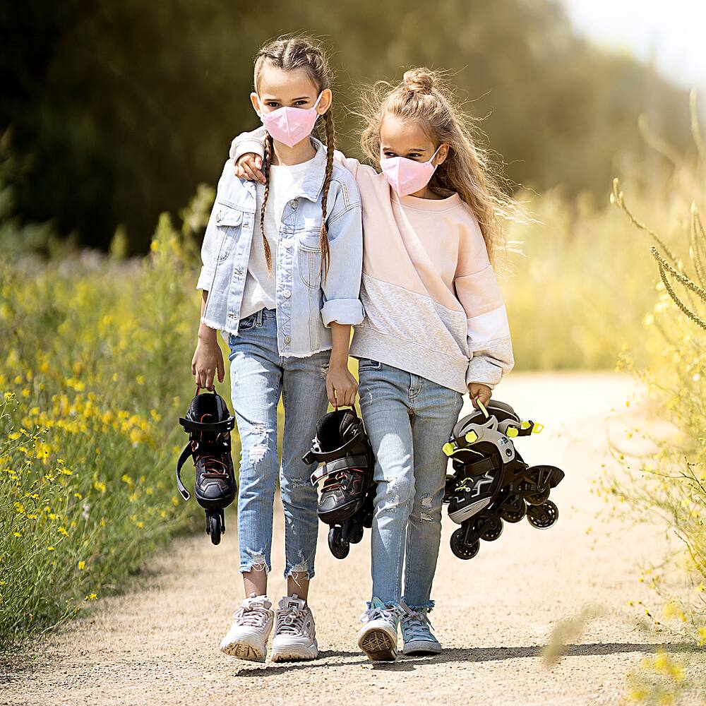 Alt View 15. AIRPOP - Kids KN95 Mask 4pcs - Pink.