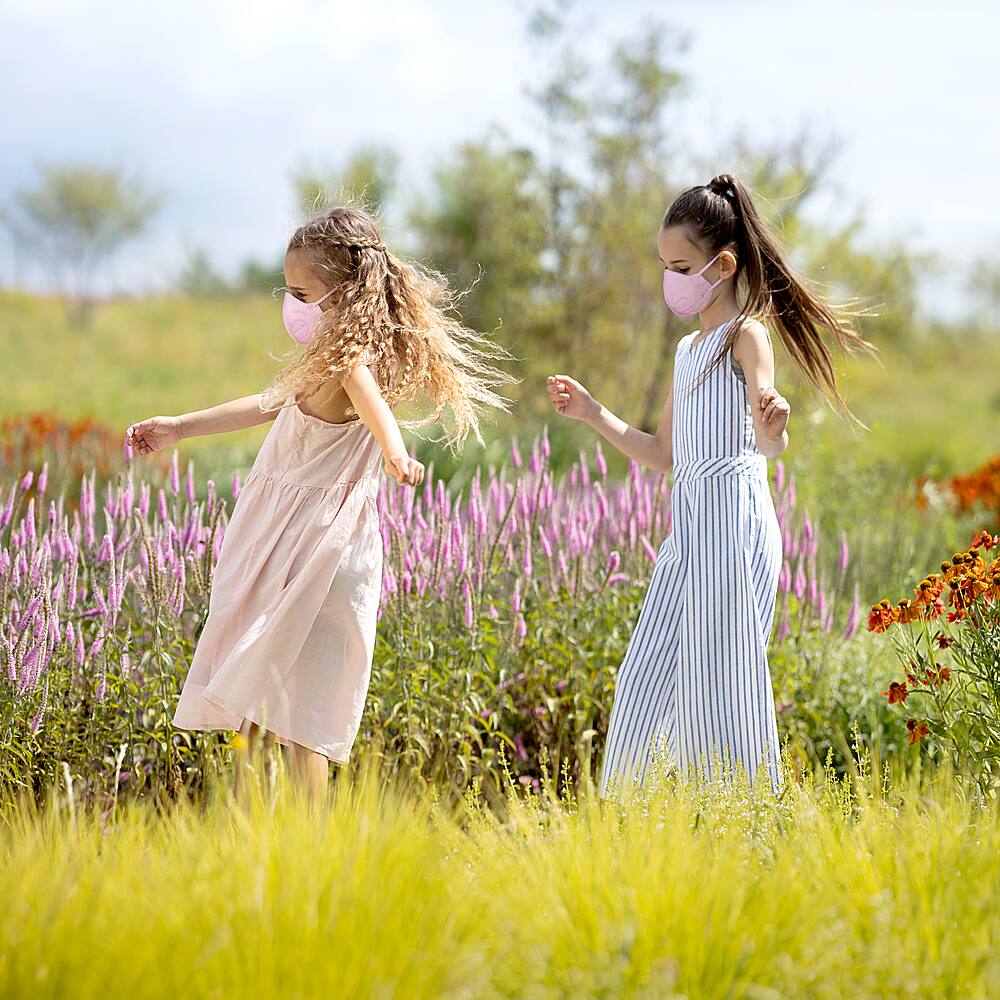 Alt View 18. AIRPOP - Kids KN95 Mask 4pcs - Pink.