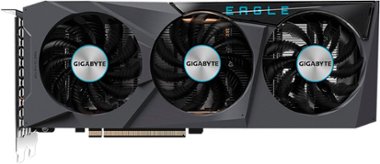 GIGABYTE - AMD Radeon RX 6600 XT EAGLE 8GB GDDR6 PCI Express 4.0 Gaming Graphics Card - Front_Zoom