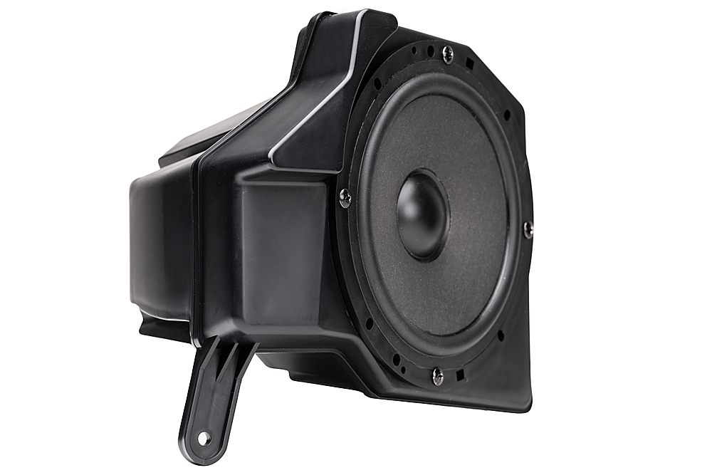 Left View: MB Quart - Jeep Wrangler (JL) / Gladiator (JT) Tuned Audio Package: Full Front 3-Way Speaker Upgrade - Black