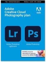 Adobe - Creative Cloud Photography Plan 20GB (1-Year Subscription) - Front_Zoom