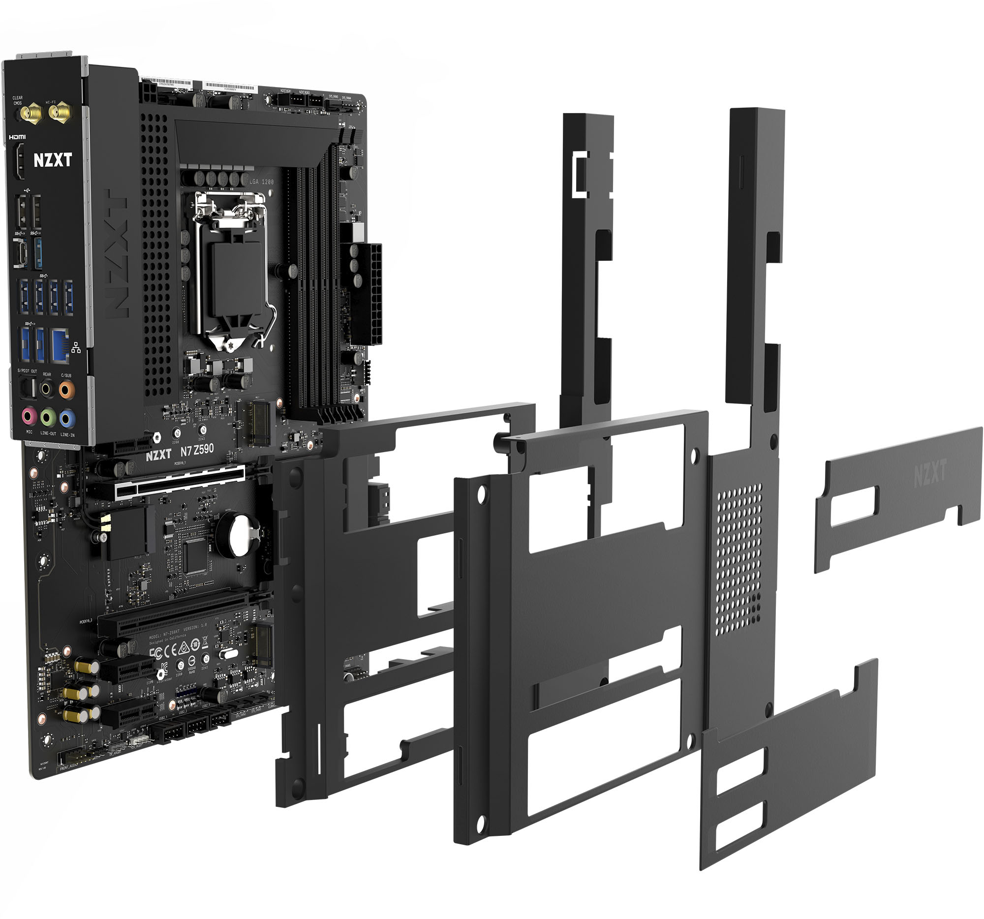 Best Buy: NZXT Z590 (Socket LGA 1200) USB 3.2 Intel Motherboard
